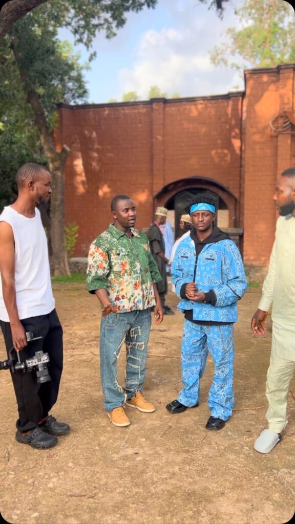 Behind the scenes of a Hausa music video in Kano
