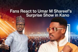 Fans React to Umar M Shareef’s Surprise Show in Kano