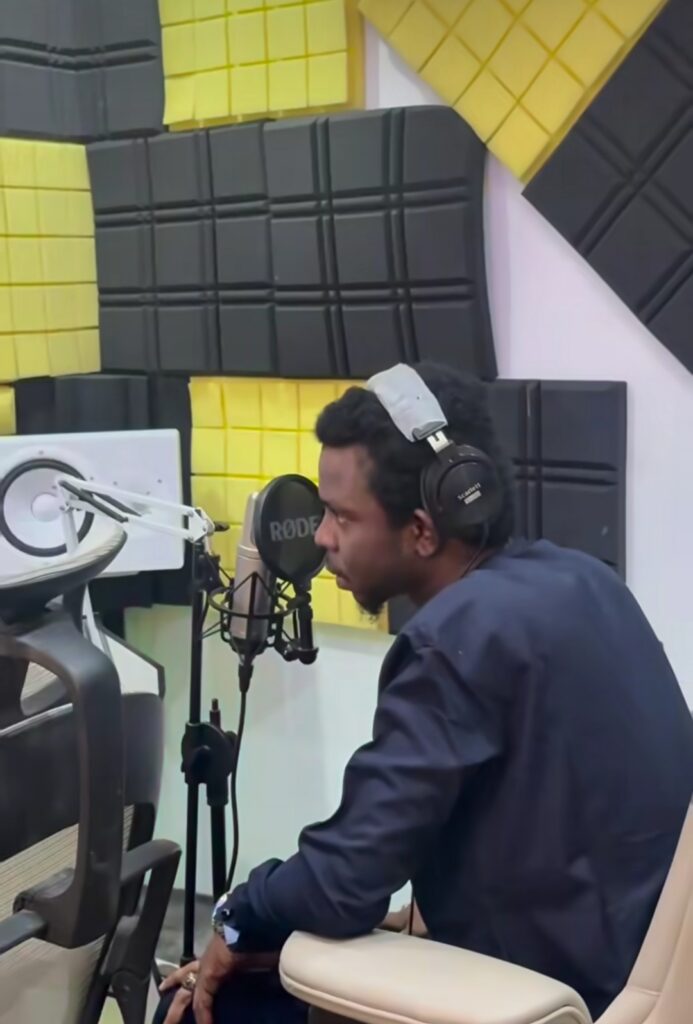 Salim Smart Biography & His Raise in Hausa Afropop 2025 Journey Salim Smart in music studio recording a song