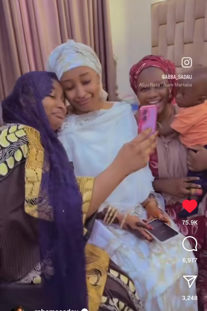 Rahma Sadau wedding photo