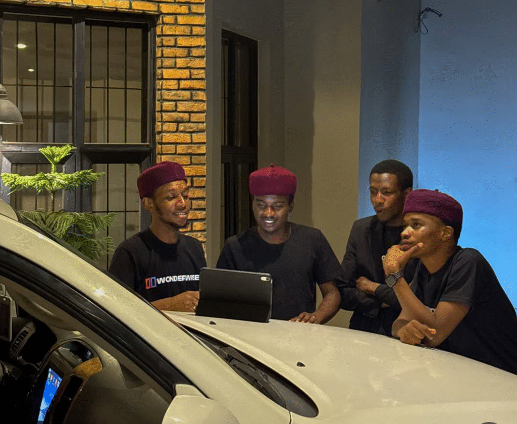 Uploading Hausa track to Apple Music Artist ready to upload music on laptop