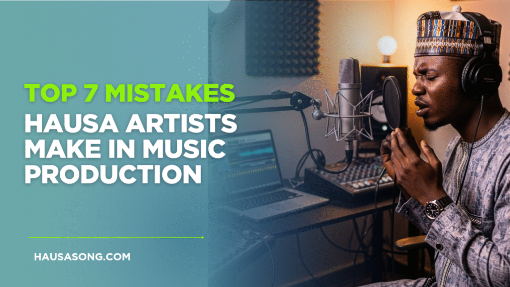 Top 7 Mistakes Hausa Artists Make in Music Production
